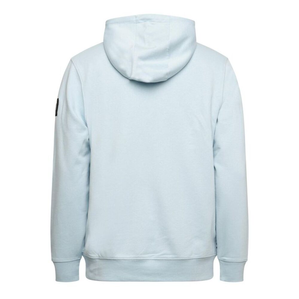 Weekend Offender Mens Yensei Button Drawstring Hoodie / Cloud - Picture 1 of 2